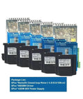 1 To 3 Axis NEMA 34 Closed Loop Stepper Motor With Encoder Driver Hybrid Servo Pro Grade 4.5 8.5 12 Nm 6A 86mm Kit Includes 400W Power Supply And Five Kit Power Supplies For CNC Milling Robotic Projects, stacked drivers and power supplies