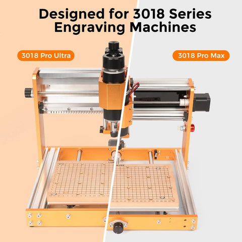 Heavy Duty MDF Spoilboard for 3018 Router Machines installed in 3018 Pro Ultra and 3018 Pro Max CNC router models.