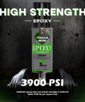 Two Part Grey Epoxy Glue For Metal Wood And Plastic No Mess Mixing Fast Five Minute Set Epoxy Adhesive In A 0.85 Oz Syringe