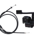7/8 Inch Thumb Throttle Cable Assembly for ATV Quad Go Kart Pit Bike with 46.5 Inch Inner Cable and 7/8 Handlebar