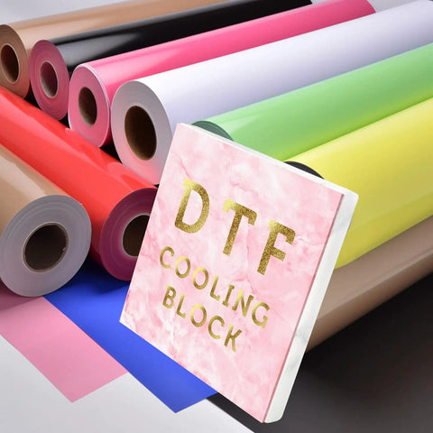 Cooling Block For DTF Transfers Fast Cold Peel Printing Tool For DTF Powder Transfer Film And Sublimation Perfect Pink Accessory