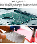 0.9mm Solid Tungsten Carbide PCB Drill Bit Set With 1/8 Inch Shank used for drilling PCB and acrylic materials