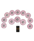 Pink Ceramic Drawer Knobs 12 Piece Set With Floral Cabinet Pulls showcasing hand-painted floral designs and smooth glaze.