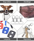 Straight Up Badass Swivel Snap Hooks And D Rings, Heavy Duty Zinc Alloy Keychain Clips And Craft Gear, Pack Of One Hundred Silver Finish For Outdoor Adventures with dog, bags, and lanyards.