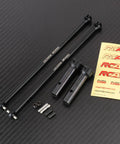 Arrma One Fifth Kraton Outcast Eight S EXB Driveshaft Upgrade Alloy Steel 60 Percent Harder Front And Rear Driveshafts Replaces ARA310926 Two Piece Set For Beefier RC Truck Performance, 182mm shafts