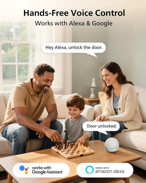 Straight Up Secure Wi Fi Smart Door Lock With Keyless Entry Design And Lightning Fast Fingerprint Scanning For Total Peace Of Mind Home Protection Plus Seamless App Remote Control And Bulletproof Auto Lock With Zero Fuss Installation