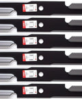 Six Pack High Lift Blades For Exmark 60 Inch Lazer Z X Series Mower Replacement 3 Inch Wide 0.203 Inch Thick