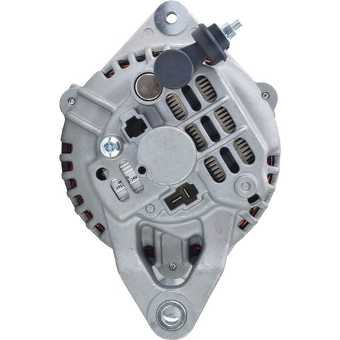 Go-To Upgrade 12V 70A Alternator Replacement For 1986-1988 Mazda RX-7 1.3L, CW Rotation, V1 Pulley, IR Regulator, IF Fan