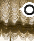 One Hundred Black Plastic Roman Blind Curtain Rings O Rings For Window Treatments Smart Cord Guides Top Shelf Quality Heavy Duty sewn into a draped curtain.