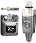 U4 Wireless In-Ear Monitor System with beltpack receiver, transmitter, and Mono XLR adapter for studio and live gigs