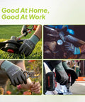 Noodle Your Hands Cut Resistant Work Gloves With Ansi A4 Toughness For Job Sites Slice Through Metal And Glass Without Breaking A Sweat Featuring Grippy Texture And Zero Bulk Flex All Day Long, used for gardening and power tools.
