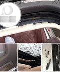 Clear Sunroof Sealing Tape For Leak Prevention And Waterproof Repair Invisible Roof Leak Sticker Seal Strip Kit For Panoramic Sunroofs Easy DIY Patch Weatherproof Automotive Leak Fix on vehicle sunroof.