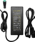 24V Power Supply Adapter 100-240V AC To DC 24V 6A Max 144W With 5.5mm DC Plug for LED Strip Lights, CCTV Cameras, and other devices