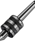 MT2 Live Center for Lathe and CNC Milling, Precision Rotary Live Center with 2MT Shank, 60 Degree Point, 5000 RPM, Hardened Steel
