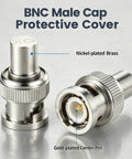 50 Ohm BNC Terminator Caps 20 Pack Protective Plugs For VNA And Signal Analyzers Coax Cable Ends Seal Unused Ports
