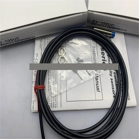 Top Shelf Current Sensor Compatible With Ev 108uc 112uc 118uc 130uc showing wires, connectors, and manual contents on a table.