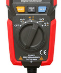 UT125C Pocket Digital Multimeter For DIYers And Pros 4000 Count Tester Measures AC DC Voltage Up To 600V Close-up Dial View