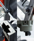 Close-up view of Heavy Duty Magnetic Drill Press For Steel Engineering Jobs showing key components and details.