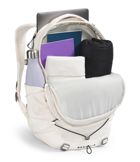 Women's Borealis Commuter Laptop Backpack For Everyday Travel, Ultra Comfy With Women Specific Suspension, front view open pockets