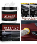 Interior Scratch Repair Kit For Dashboards, Plastics And Leather, 2026 Upgraded Go-To Quick Fix For Scratches, Swirls, And Nicks, Long-Lasting Protection And Gloss Boost, 4.23 Oz