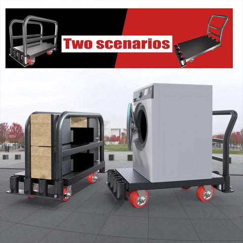 Heavy Duty Panel Hand Truck Cart Featuring Detachable Handle And Twin Rail Supports For No Sweat Drywall Hauling And Rock Solid Construction Cargo Transport