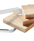 Beefy 3 Piece 18 Inch C Clamp Set With Metal Face Clamps Adjustable Opening Welding Locking C Type Wood Clamps on wooden boards