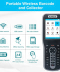 Pro Grade 1D Wireless CCD Barcode Scanner All In One With 2.8 Inch Color LCD Screen For Warehouse Inventory Management