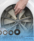 Tub Washer Bearing And Seal Kit With Front Seal 4280EN4001F And Rear Bearing 4280EN4001G Easy Tool Free Install For Quieter, Smoother Laundry Day And Fewer Noises in washer tub