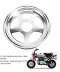 Trail Bike Wheel Rim Hub 2.50-10 Front Or Rear Aluminum Alloy Lightweight Hub for Monkey Z50 Mini Bike Replacement