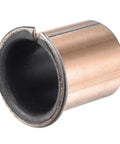 Close-up of one Flanged Sleeve Bearings 30mm Bore 34mm Outside Diameter 40mm Length 42mm Flange Diameter 2mm Flange Thickness