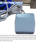 Heavy Duty Pneumatic Wire Cable Cutting Machine With 50Mm Stroke And 110V Ac Power For Clean剪切 foot pedal switch for hands-free operation