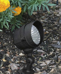 Killer LED Spot Light With Adjustable Knuckle In Black Finish 3W LED Landscape Accent Light Die Cast Aluminum Outdoor Spotlight