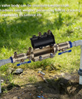 Installed Detachable Pressure Vessel Low Maintenance Backflow Preventer With Double Check Valve Assembly, three quarter inch pipe