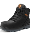 Steel Toe Work Boots For Men Waterproof Built Tough Heavy Duty Safety Boots With Puncture Protection Oil And Slip Resistant Design