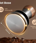 45.5mm Espresso Tamper For Flair Pro 3 With Precision Fit Stainless Steel Flat Base And Sound Feedback Barista Grade