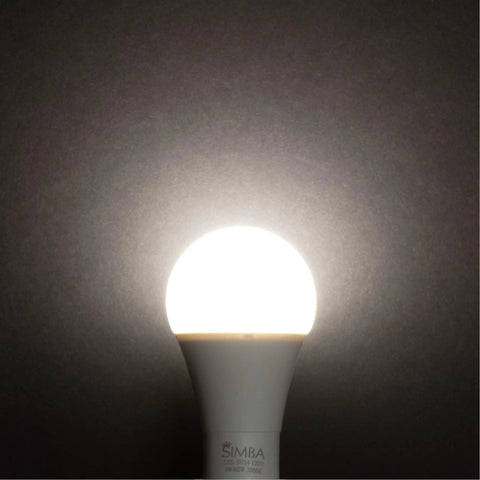 Illuminated GU24 LED A19 Light Bulbs 9W 60W To 75W Replacement 120V 2 Prong Twist And Lock Base Daylight 5000K Non Dimmable