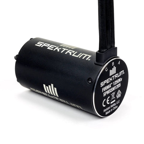 Firma Brushless Motor 1250Kv For RC Cars And Planes With 6.5mm Bullet Connectors And 8mm Shaft High Torque Power System SPMXSM1205