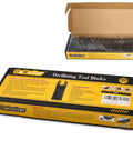 CaRoller oscillating tool blades kit, 100-piece set, yellow and black packaging
