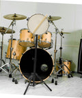 Heavy Duty Folding Drum Rack And Snare Stand Featuring Multi Angle Adjustments And Tight Triangular Brackets Designed For Lightweight Portable Percussion Practice Gear That Holds Up Legit At Home Or On The Go with snare drum and sticks.
