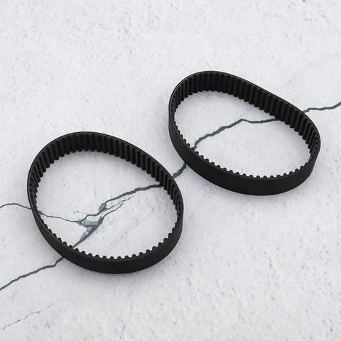Two Pack HTD201 3M Rubber Planer Drive Belt Featuring 67 Teeth Closed Loop Design Compatible With SKIL 1500 Series Electric Planers.