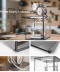 3D Printer Enclosure With Clear Acrylic Protective Cover, Ventilation, LED Lighting, Dustproof, Noise Reduction, 514x631x623mm