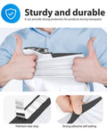 Person holding Bulk Pack Of 400 Poly Mailers 14.5x19 Inches Self Sealing Waterproof Heavy Duty Shipping Bags