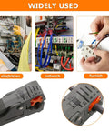 Coaxial Cable Stripper Cutter Tool Pack Of 2 Pro Grade with diagrams and usage scenarios for RG6 RG62 RG58 RG59 cables