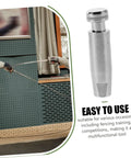 Durable Stainless Steel Fencing Practice Tip Replacement Head For Foil And Epee Training with fencers in background