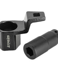 Crank Arm Removal Tool Set For One Half Inch Drive Compatible With Honda And Acura Engines With 19mm Harmonic Balancer Socket