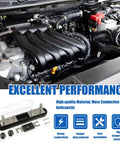Rock Solid ANL Fuse Holder Block With Two 350A Fuses Power Distribution Terminal handles up to 750A amps installed in car engine.