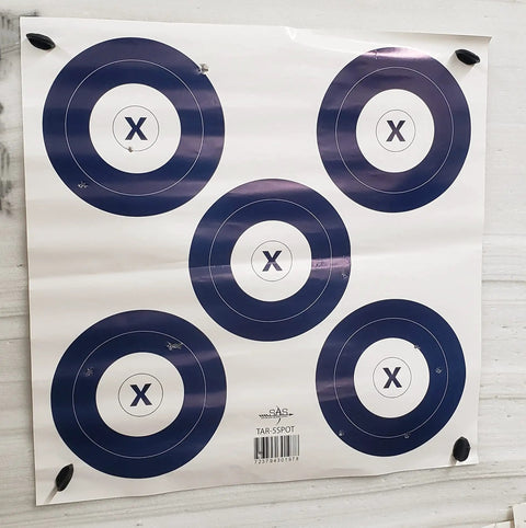 2 Inch Archery Target Face Pins 4 Pack For Foam Targets Easy To Attach And Remove on paper target face for precision practice