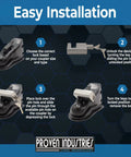 Easy installation guide for Stainless Steel Coupler Lock Pin For Trailers And Campers That Keeps Your Gear Safe And Sound Model 651