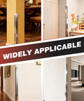 Beater Proof 304 Stainless Steel Wall Corner Guard 2X2X48 Inch Pack Of 10 Heavy Duty Metal Corner Protector With 90 Degree Angle for various wall settings.