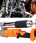 Cordless Electric Grease Gun With 2 In 1 Rotating Handle For Maximum Comfort And High Pressure Lubrication, Pro Grade Tool